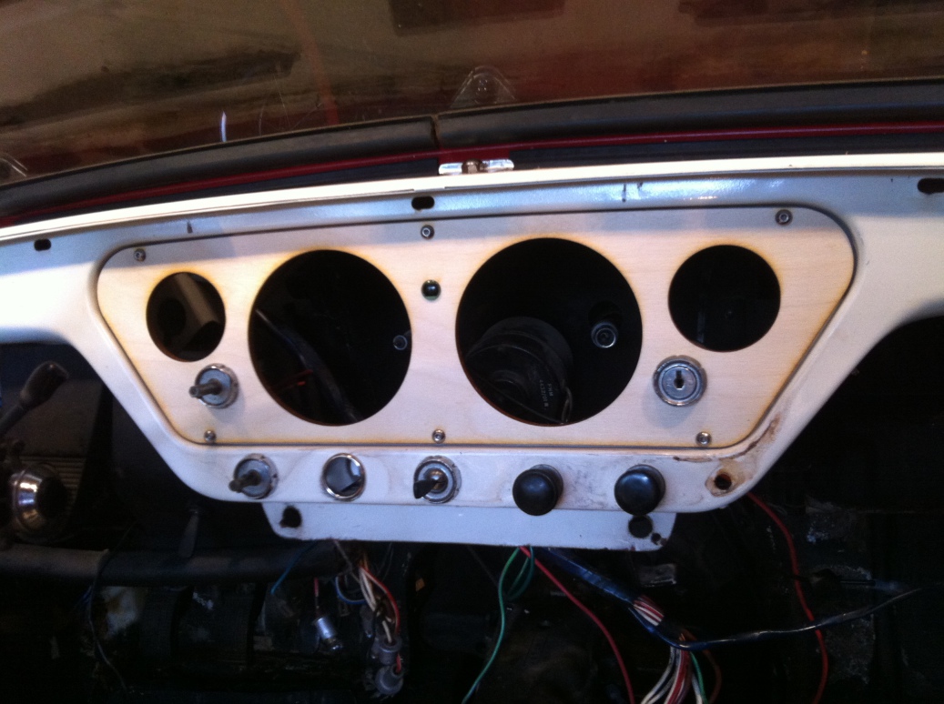 Triumph Spitfire Mk2 Dashboard